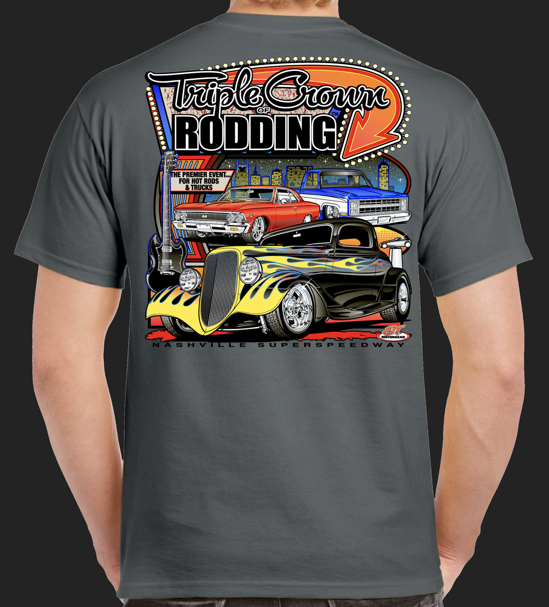 Triple Crown of Rodding TShirts ET