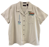 Cruisin' The Coast Women's Button Down Camp Shirt