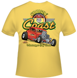 2024 Cruisin' The Coast Dark Design Short Sleeve T-shirt