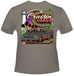 2024 Cruisin' The Coast Main Design Short Sleeve T-shirt