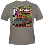 2024 Cruisin' The Coast Main Design Short Sleeve T-shirt