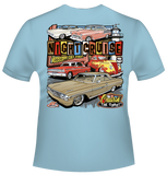 2024 Cruisin' The Coast Night Cruise Short Sleeve T-shirt