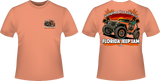 2024 Florida Jeep Jam Dark Design Short Sleeve T-Shirt
