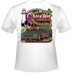 2024 Cruisin' The Coast Main Design Short Sleeve T-shirt