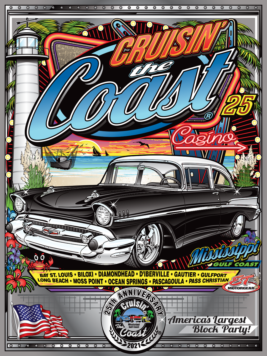 Official Cruisin' The Coast Posters ET
